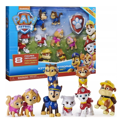 Psi Patrol Zestaw 8 Figurek